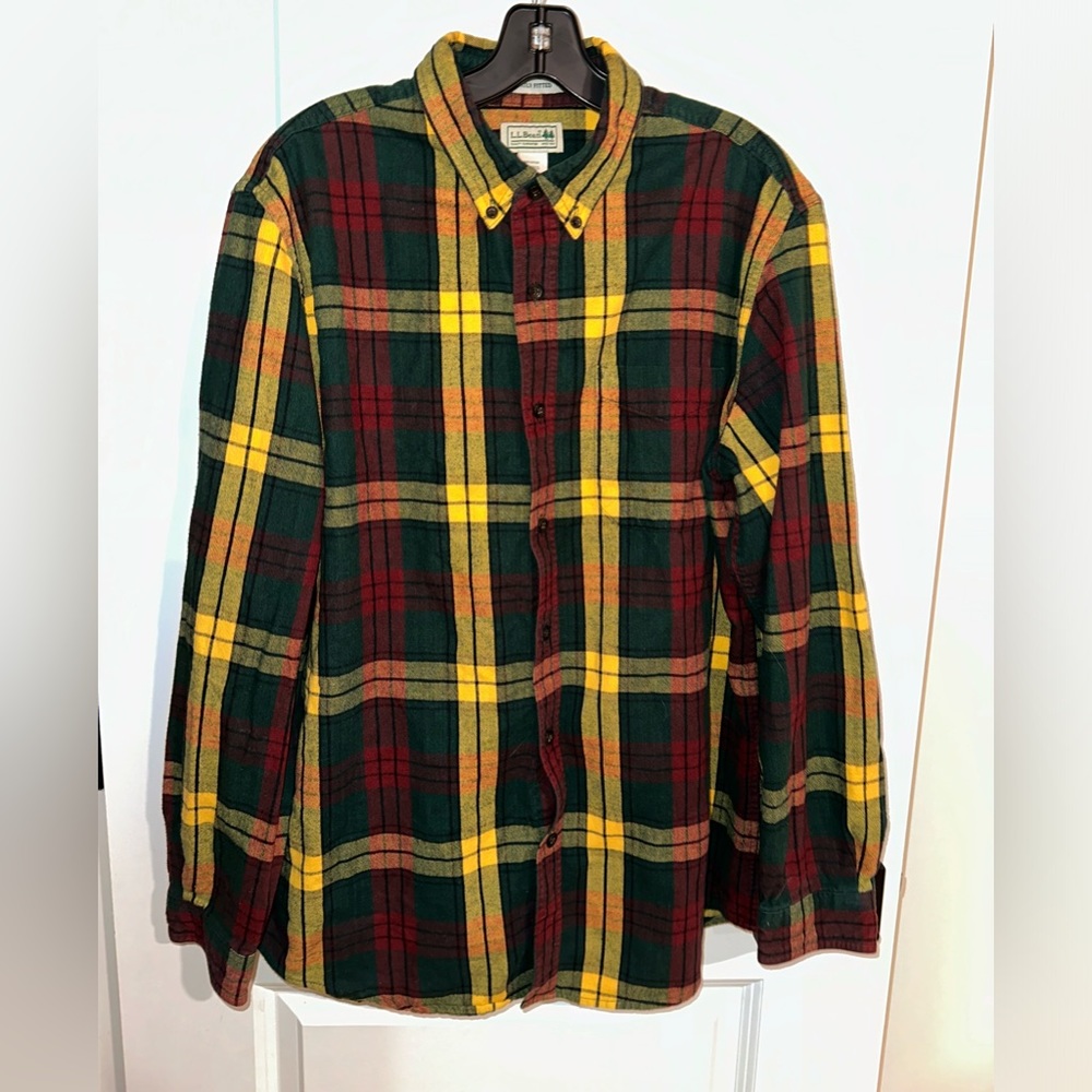 ll bean flannel